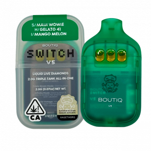BOUTIQ SWITCH V5 TRIPLE TANK - MAUI WOWIE | GELATO 41 | MANGO MELON