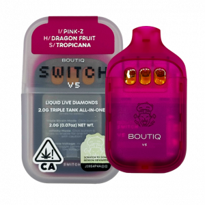 BOUTIQ SWITCH V5 TRIPLE TANK - PINK Z | DRAGONFRUIT | TROPICANA
