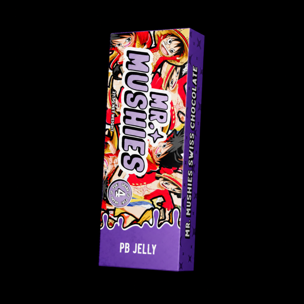 MR MUSHIES PBJ MILK CHOCOLATE